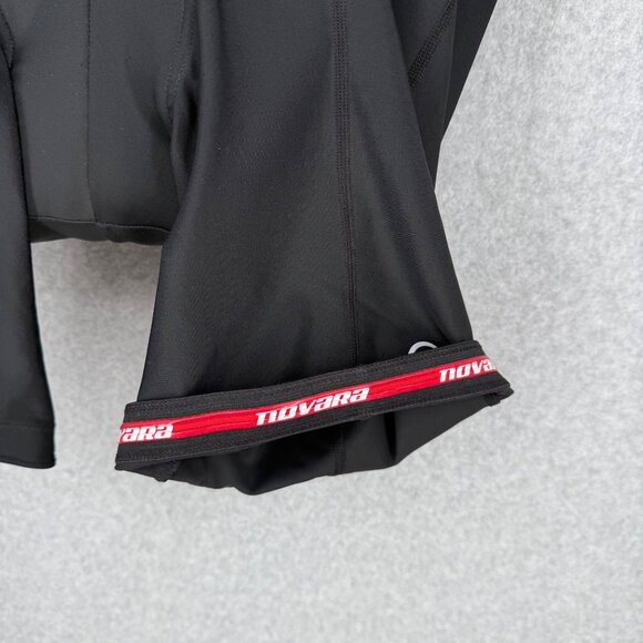Novara Mens Biker Cycling Padded Short Size XL Black Liner Spin Outdoor Nylon - Picture 3 of 11